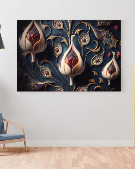 Elegant Framed Canvas Paintings for Home Interiors