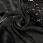 Women's Classic Black Shimmer Saree with All-Over Sequin Embellished Blouse Piece 4 photo 6077774149050287930 y Divohum