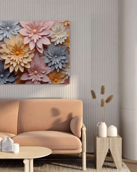 Elegant Canvas Wall Art for Living Room & Office
