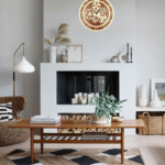 Wooden Silent Non-Ticking Wall Clock for Home Stylish Latest Designer Wall Clock for Home Living Room Bedroom Office Hall 4 Bs5eau Divohum