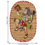 Bamboo Hand Crafted Wall Hangings Of Hanuman Ji For Home Decor | Bamboo Art For Wall Decor 4 M796Bi Divohum