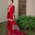 Women's Chinon Silk Sequence Embroidery Work Straight Kurti With Sharara Suit and Dupatta Set 4 O5yCx2 Divohum