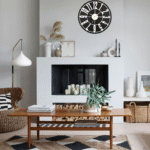 Wooden Silent Non-Ticking Wall Clock for Home Stylish Latest Designer Wall Clock for Home Living Room Bedroom Office Hall 4 TGThL3 Divohum