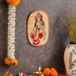 Bamboo Hand Crafted Wall Hangings Of Godess Laxmi Ji For Home Decor 4 TTEavW Divohum