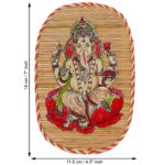 Bamboo Hand Crafted Wall Hangings Of Ganesh Ji And Laxmi Ji For Home Decor 4 WVIaOJ Divohum