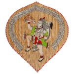 Bamboo Hand Crafted Leaf Design Wall Hangings Of Hanuman Ji For Home Decor | Bamboo Art For Wall Decor 4 aUDu7D Divohum