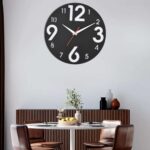 Wooden Silent Non-Ticking Wall Clock for Home Stylish Latest Designer Wall Clock for Home Living Room Bedroom Office Hall 4 jdyob6 Divohum