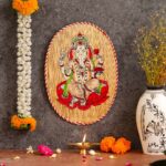 Bamboo Hand Crafted Wall Hangings Of Ganesh Ji For Home Decor | Ideal Gifts For Wedding And Festival 4 mibnEB Divohum