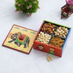 Wooden 4 boxex dry fruit box 4 sbGeRW Divohum