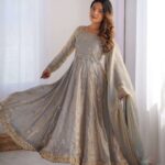 Women's Fandy Silk Coding with Sequnce work Long Anarkali Kurti Gown With Dupatta 4 z0SD3e Divohum